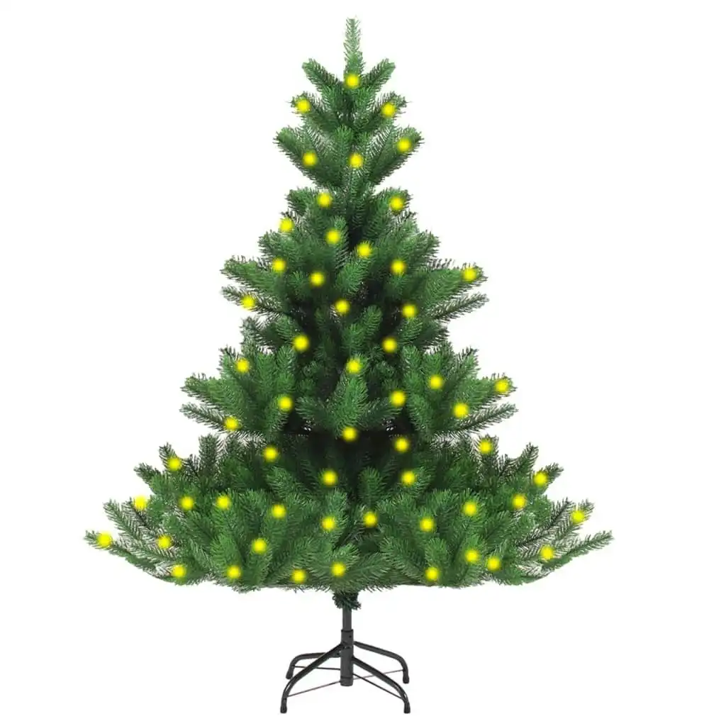 Nordmann Fir Artificial Pre-lit Christmas Tree Green 150 cm 3077473