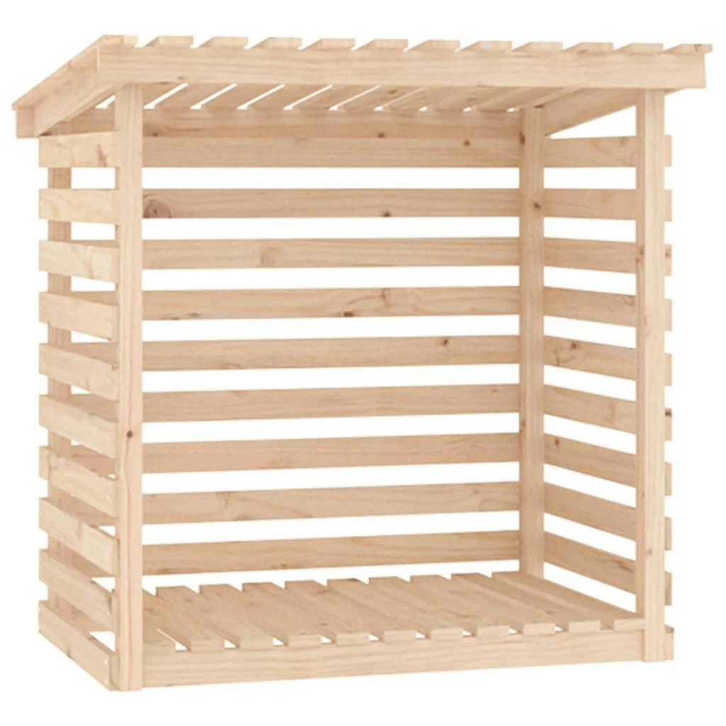 Firewood Rack 108x73x108 cm Solid Wood Pine 822222