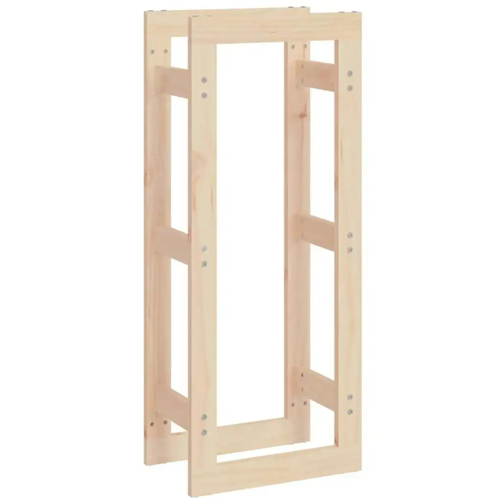 Firewood Rack 41x25x100 cm Solid Wood Pine 822407