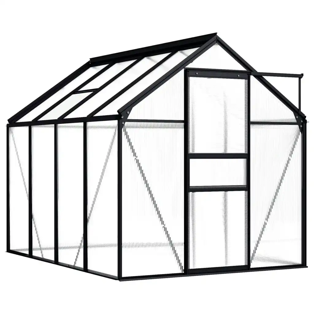 Greenhouse Anthracite Aluminium 4.75 mÂ² 48210