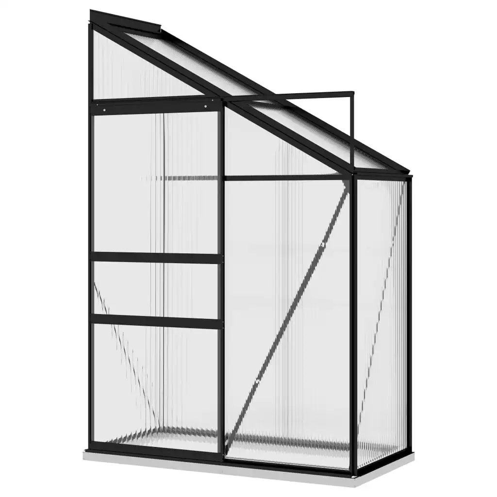 Greenhouse Anthracite Aluminium 1.44 mÂ³ 312048