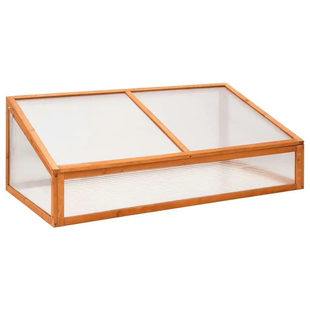 Greenhouse Orange 110x58.5x39 cm Fir Wood 362646