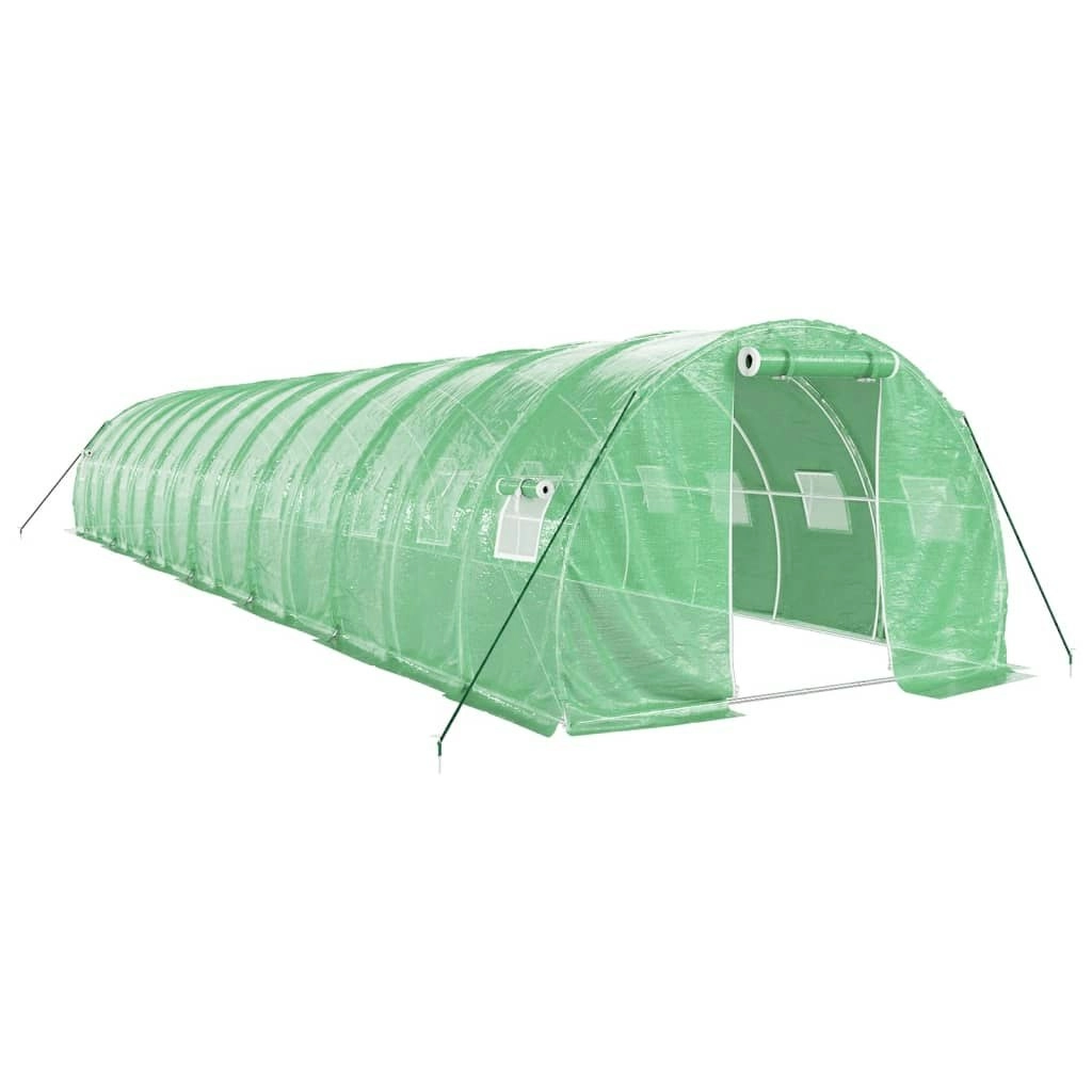 Greenhouse with Steel Frame Green 42 mÂ² 14x3x2 m 3188044