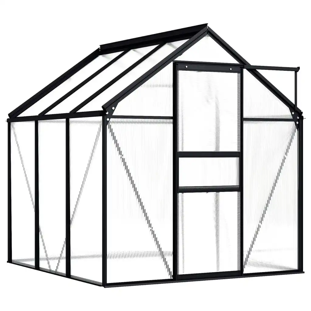 Greenhouse Anthracite Aluminium 3.61 mÂ² 48209