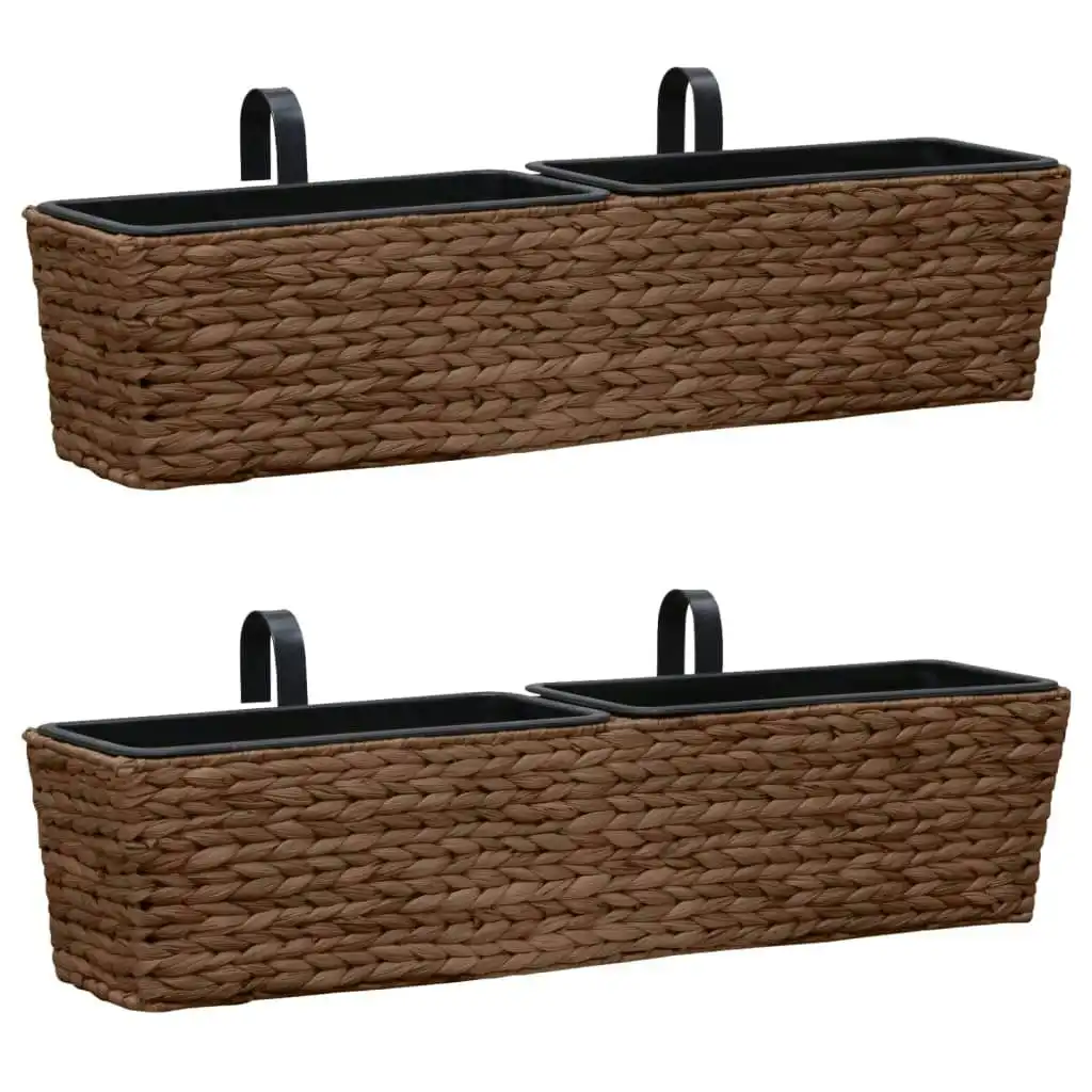 Planters 2 pcs Water Hyacinth Brown 45581