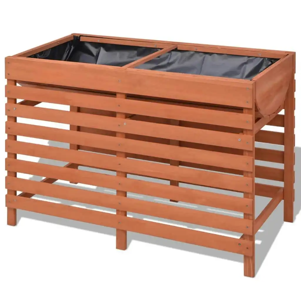 Planter 100x50x71 cm Wood 42349