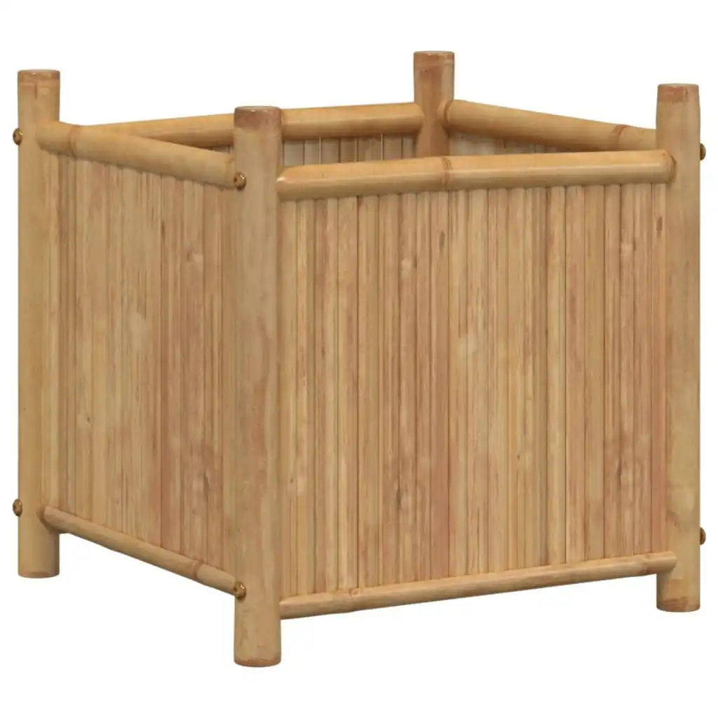 Planter 40x40x40 cm Bamboo 366464