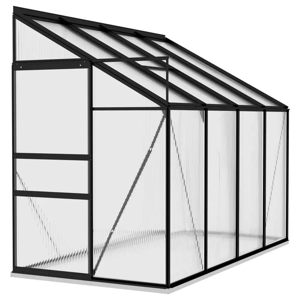 Greenhouse Anthracite Aluminium 5.24 mÂ³ 312051