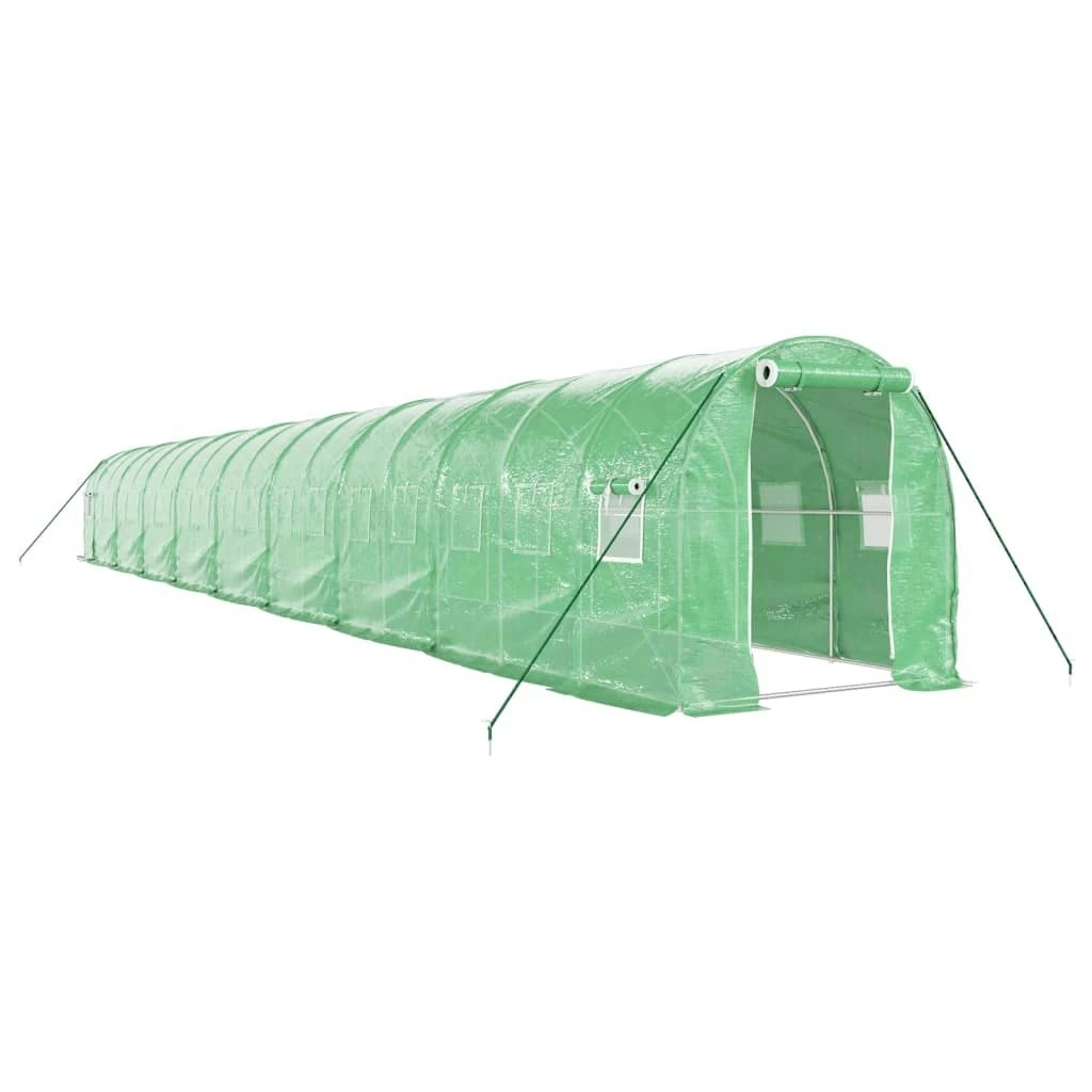 Greenhouse with Steel Frame Green 36 mÂ² 18x2x2 m 3188024