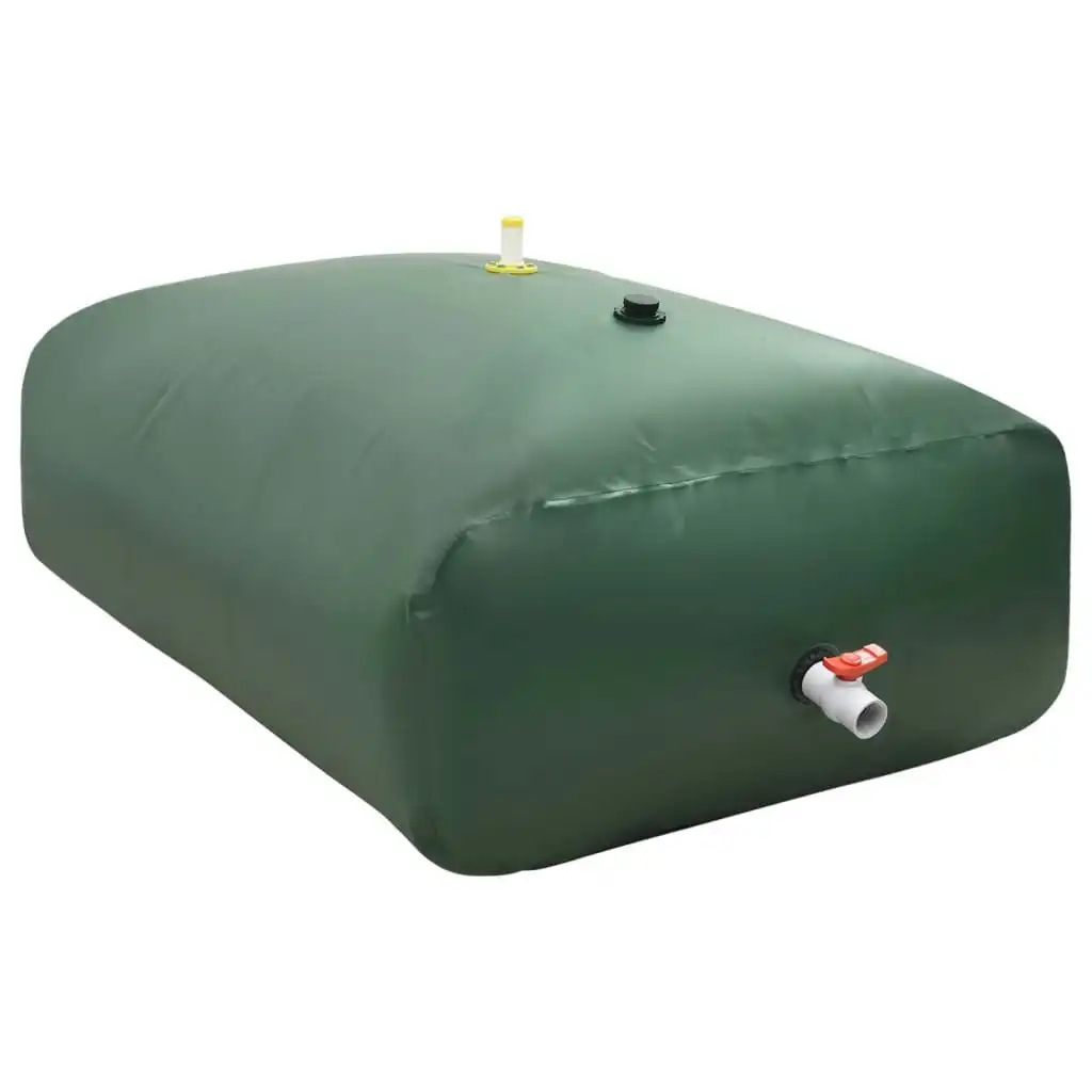 Water Tank with Tap Foldable 2100 L PVC 156332