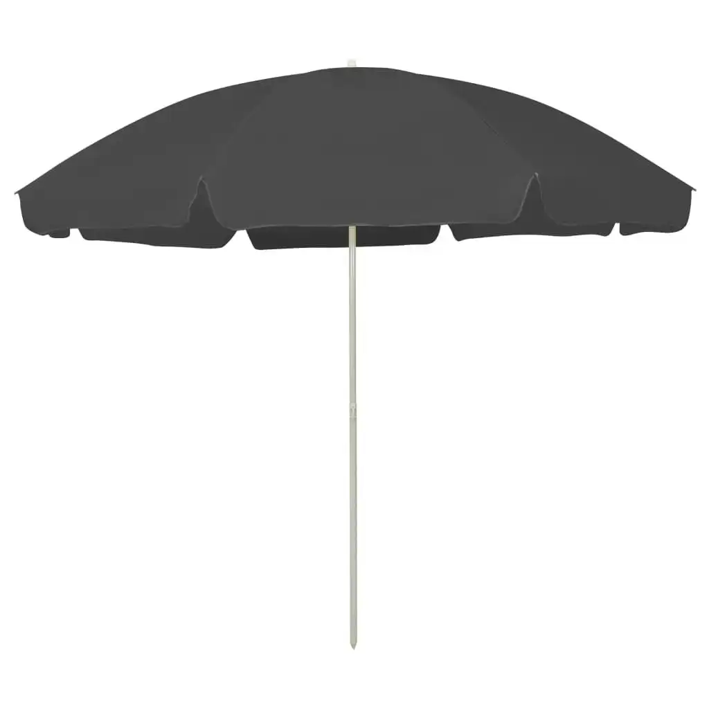 Beach Umbrella Anthracite 300 cm 314710