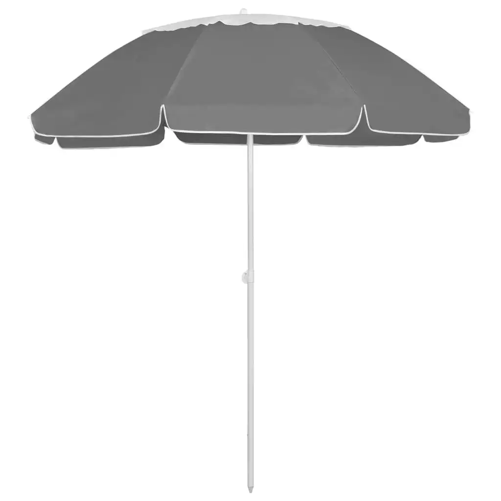 Beach Umbrella Anthracite 300 cm 314718