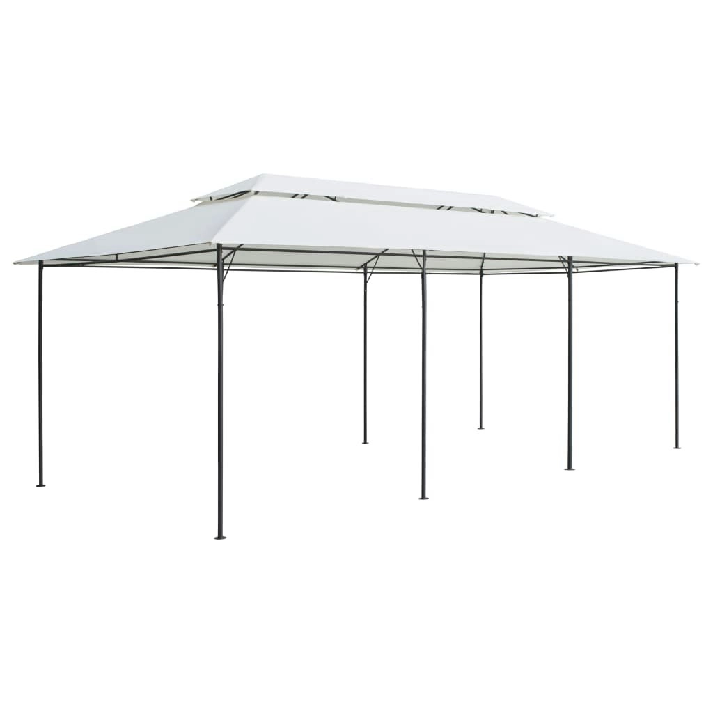 Gazebo 600x298x270 cm White 180g/m?? 310072