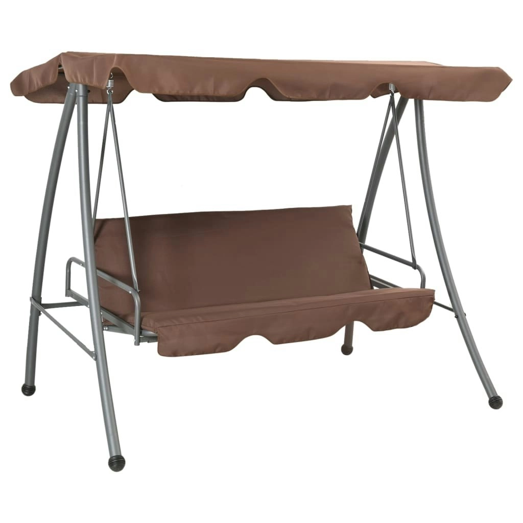 Outdoor Swing Bench with Canopy Coffee 43238