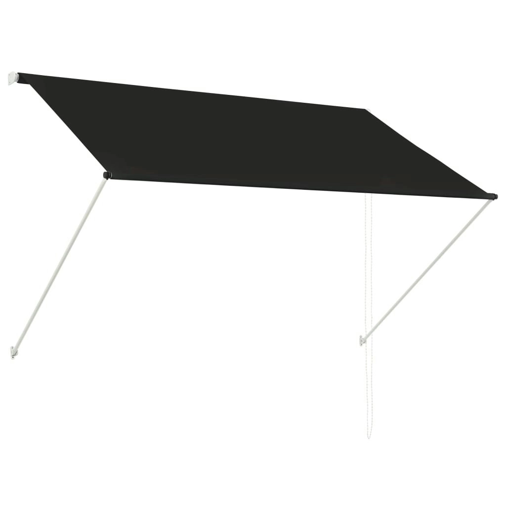 Retractable Awning 200x150 cm Anthracite 143759