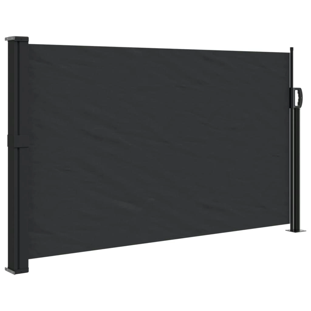 Retractable Side Awning Black 120x300 cm 4004279