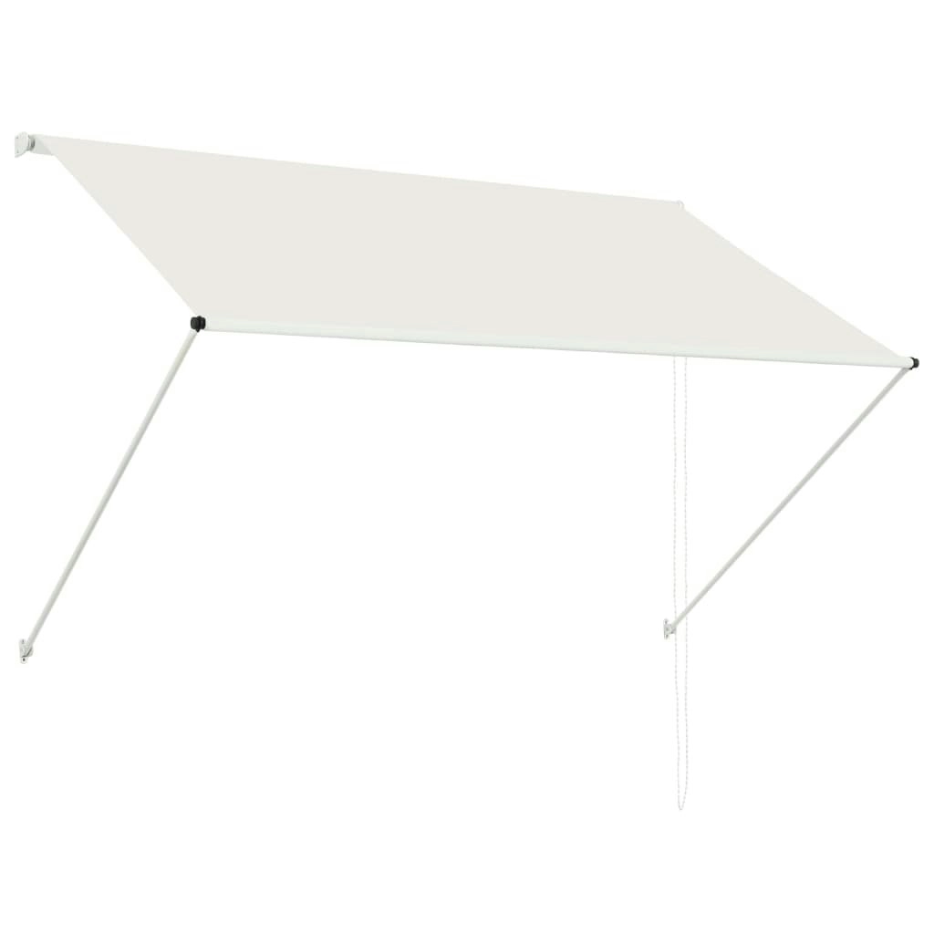 Retractable Awning 200x150 cm Cream 143765