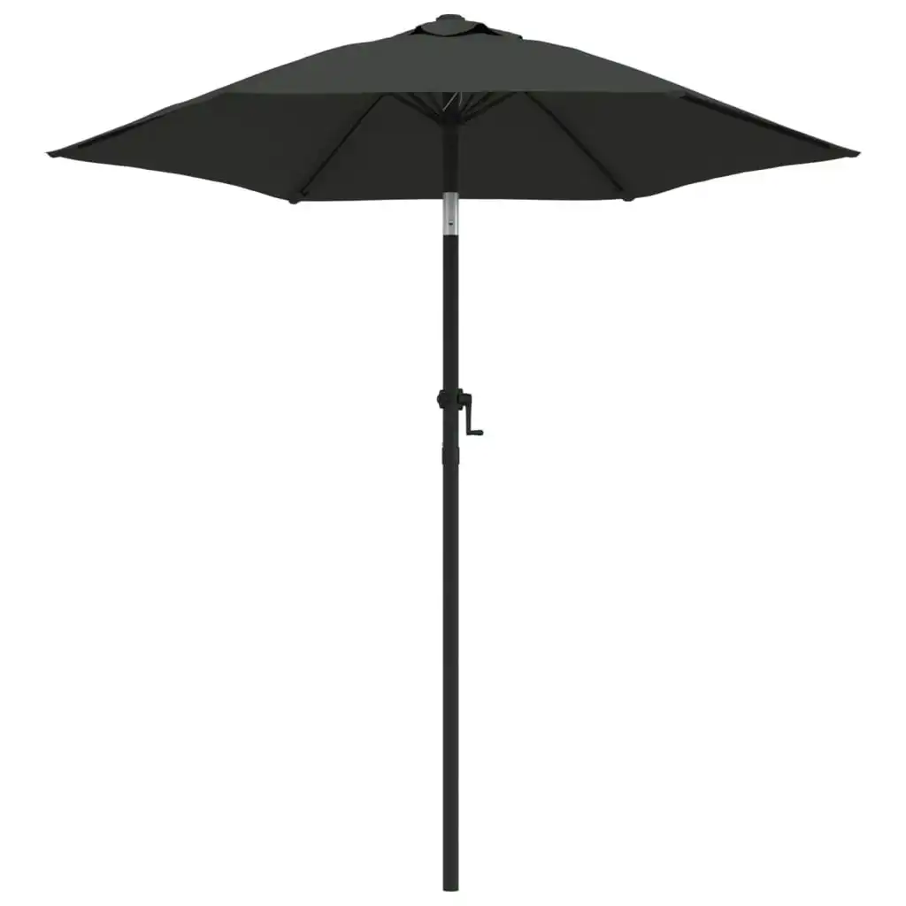 Parasol Anthracite 200x224 cm Aluminium 47206