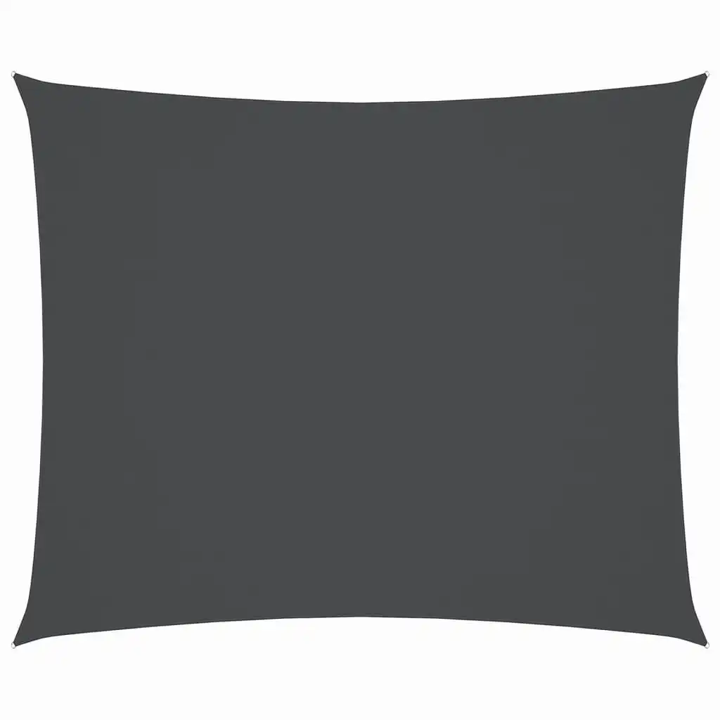 Sunshade Sail Oxford Fabric Rectangular 3x4 m Anthracite 135100