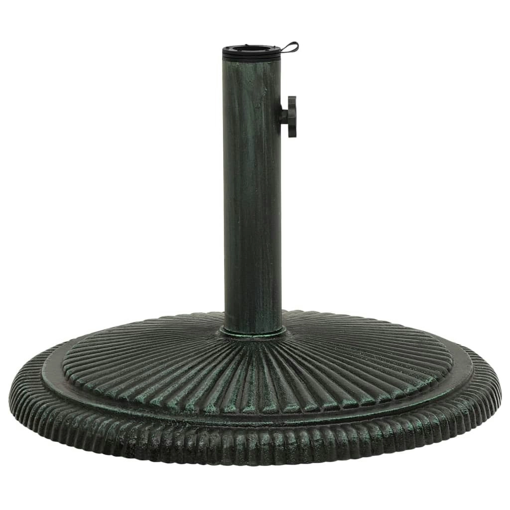 Umbrella Base Green 45x45x30 cm Cast Iron 317769