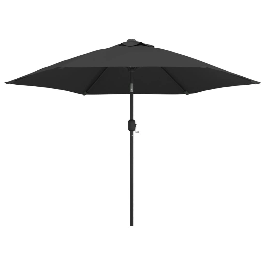 Outdoor Parasol with Metal Pole 300 cm Anthracite 44499