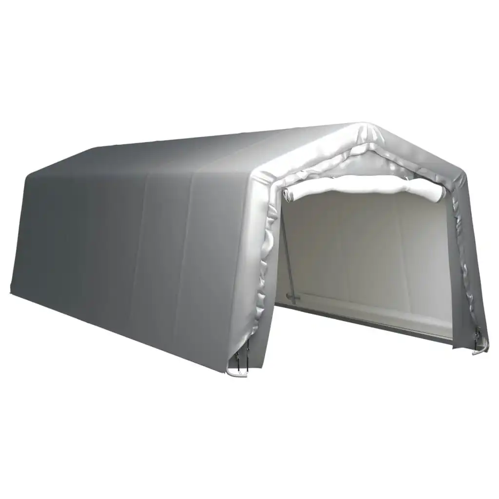 Storage Tent 300x900 cm Steel Grey 3079590