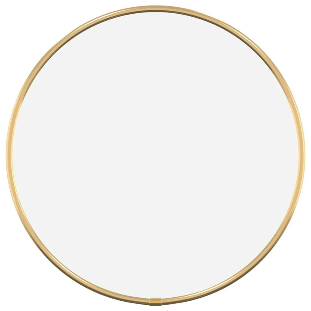 Wall Mirror Gold Ã˜ 30 cm Round 348179