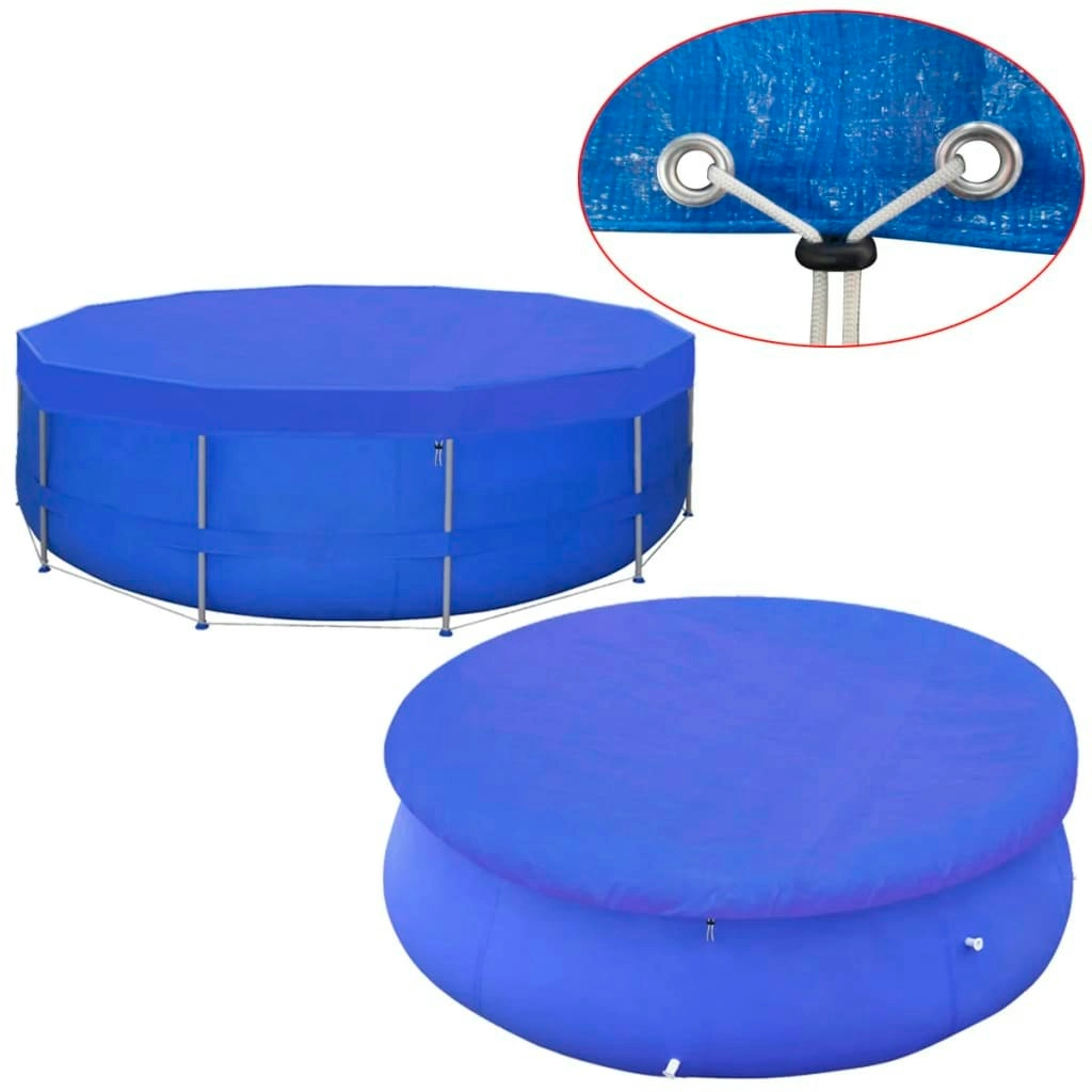 Pool Cover PE Round 460 cm 90 g/m? 91151