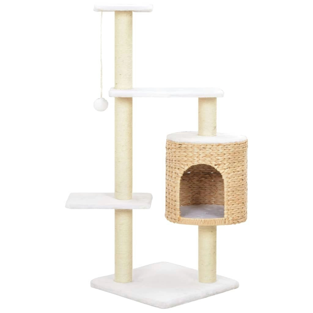 Cat Tree with Sisal Scratching Post Seagrass 170733