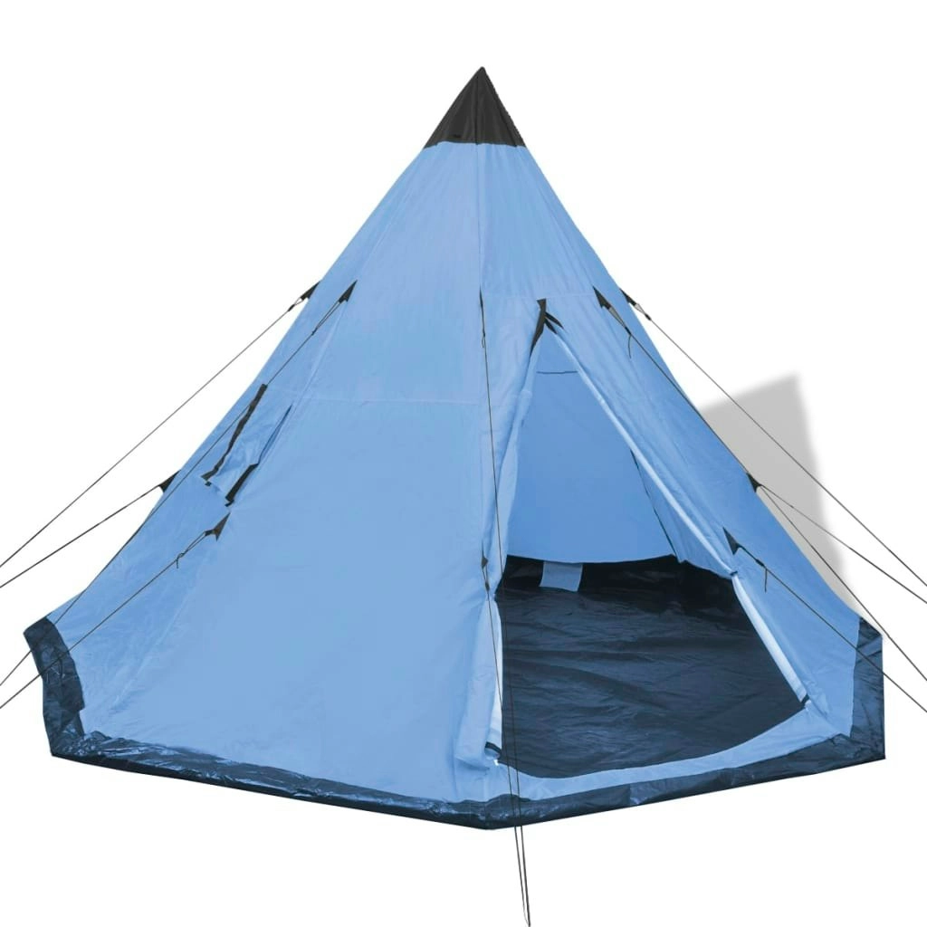 4-person Tent Blue 91006