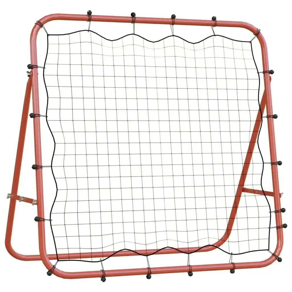 Adjustable Football Kickback Rebounder 96x80x96 cm Steel and PE 93736