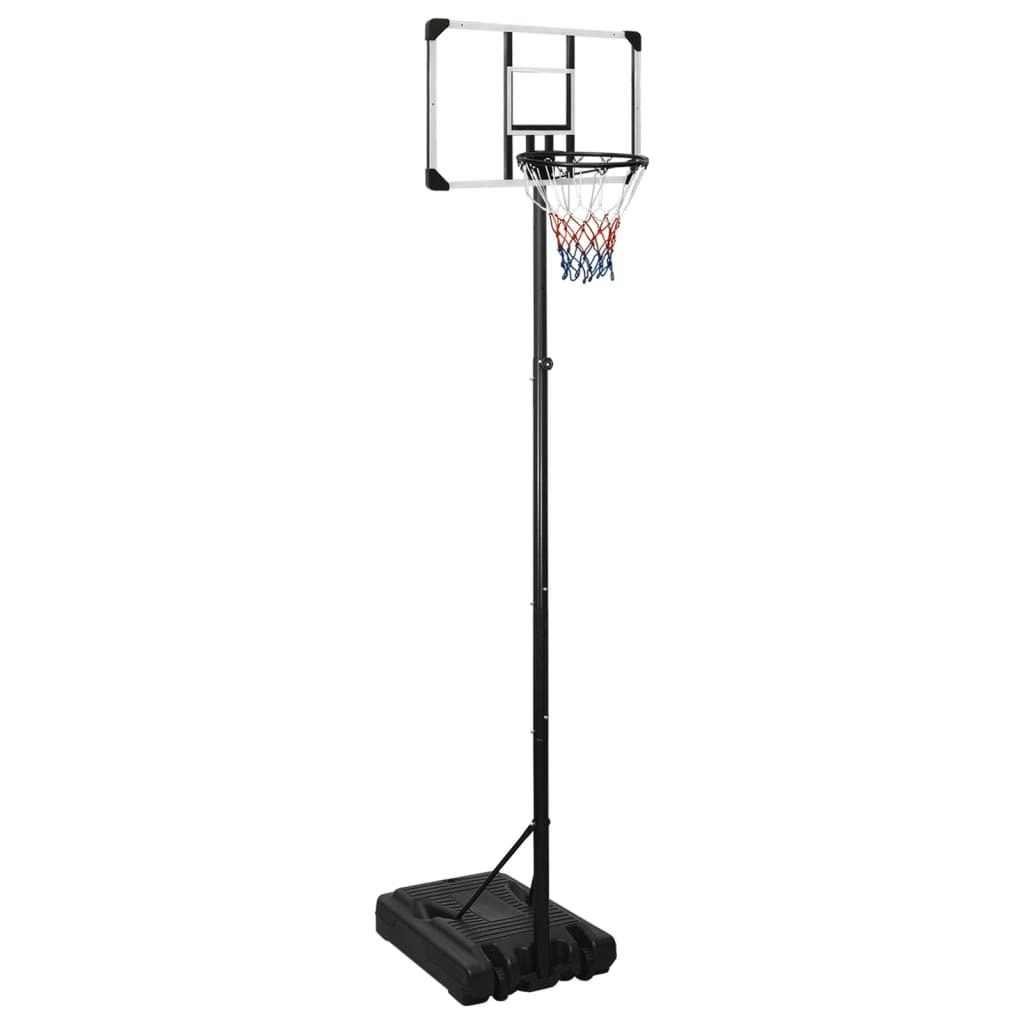 Basketball Stand Transparent 280-350 cm Polycarbonate 3107833