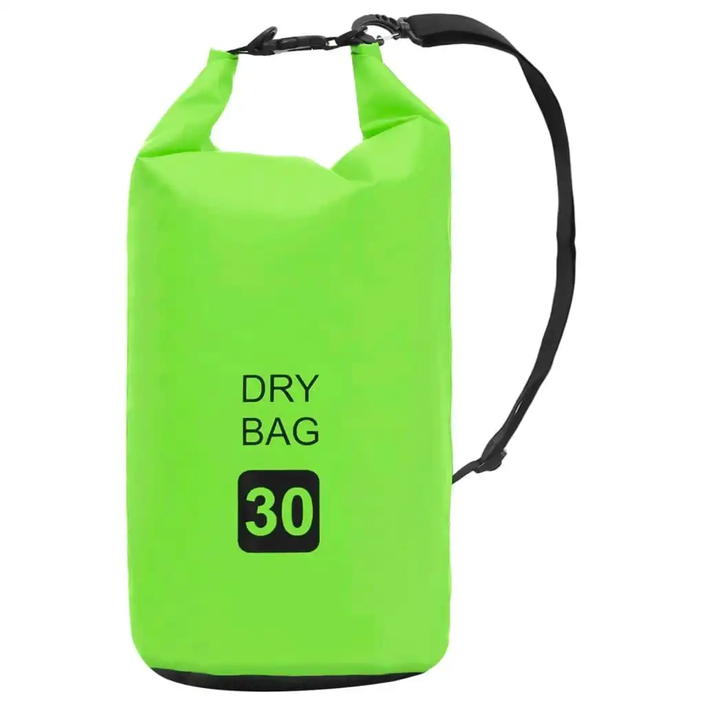 Dry Bag Green 30 L PVC 92783