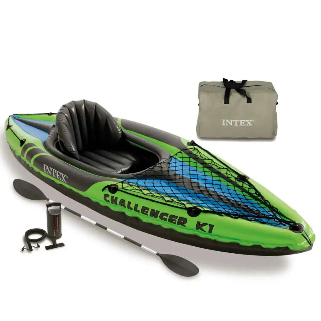 Intex Inflatable Kayak Challenger K1 274x76x33 cm 68305NP 3202740