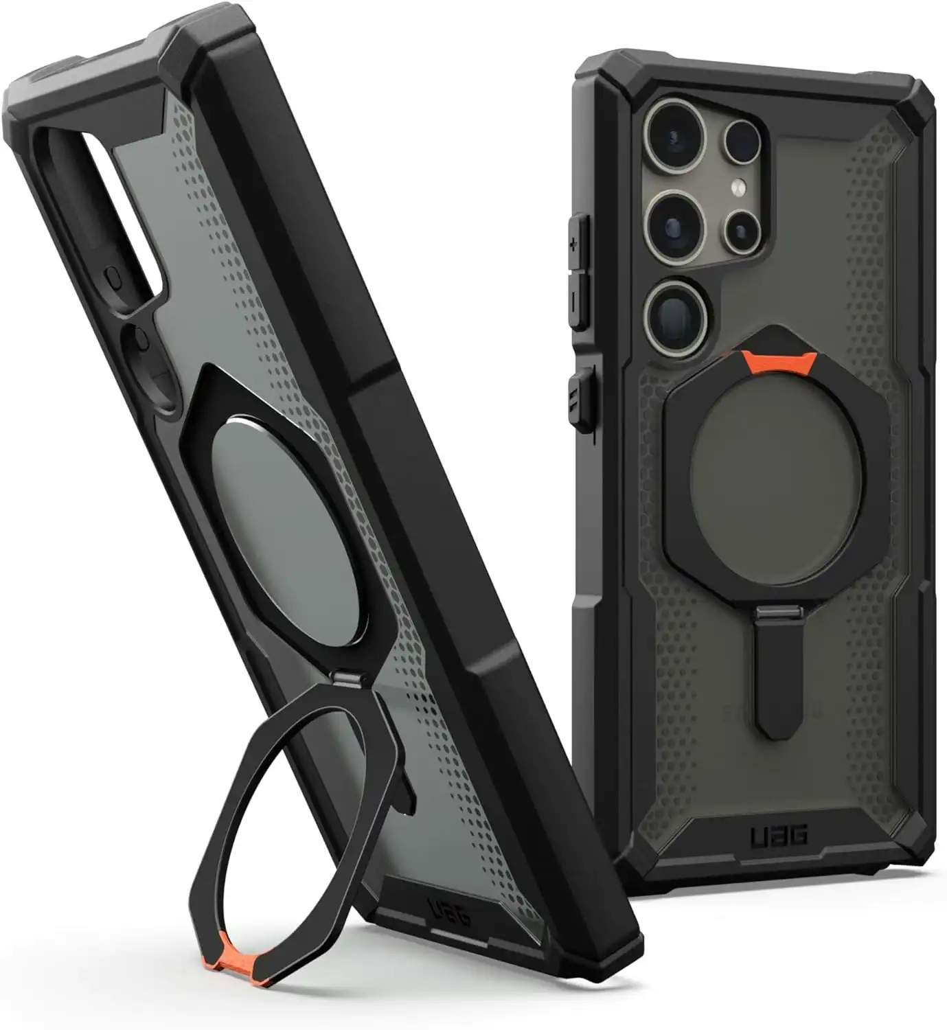 UAG Plasma Case For Samsung Galaxy S24 Ultra - Black/orange