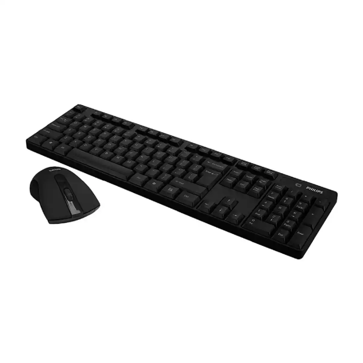 Philips Wireless Keyboard And Mouse - Black