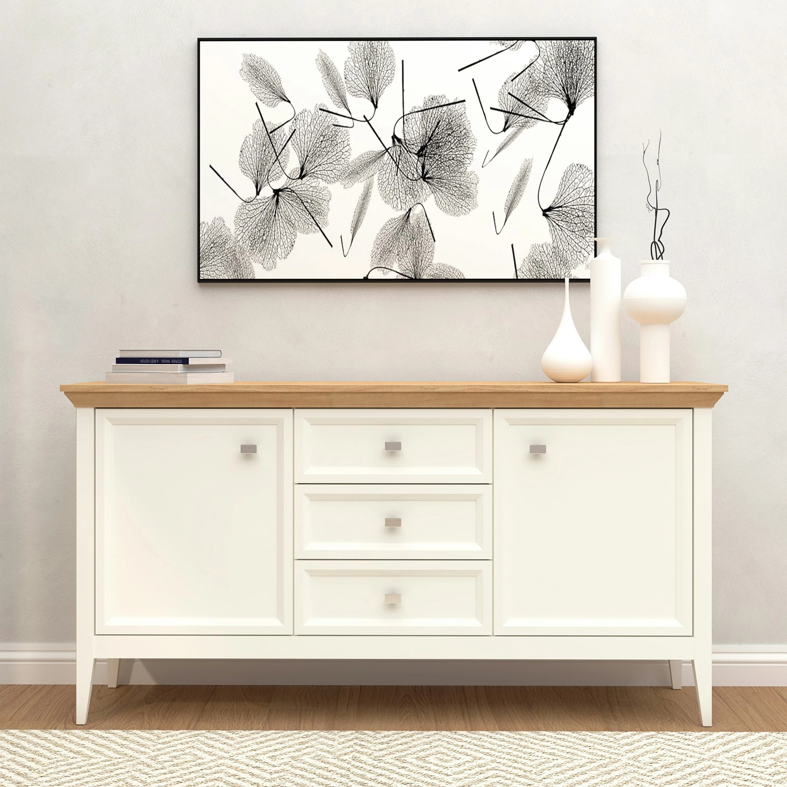 Coogee 2 Door 3 Drawer Sideboard | Elegant & Versatile Storage Solution