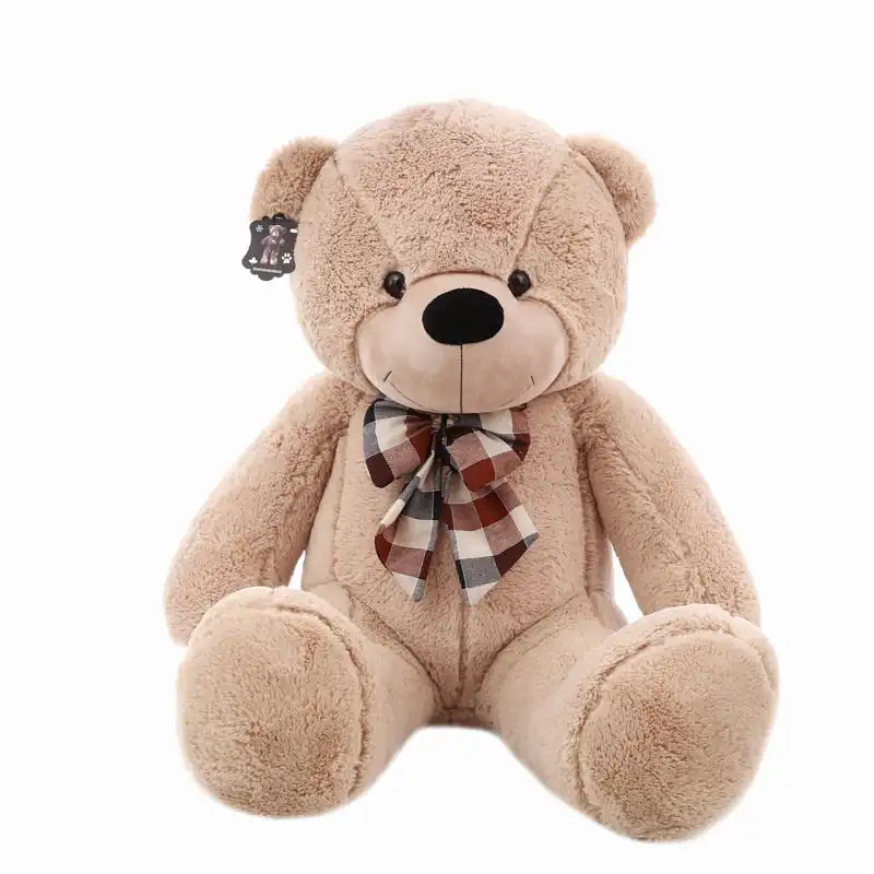 Large Jumbo Teddy Bear Plush Toy 120cm 140cm 160cm 180cm Tall Light Brown