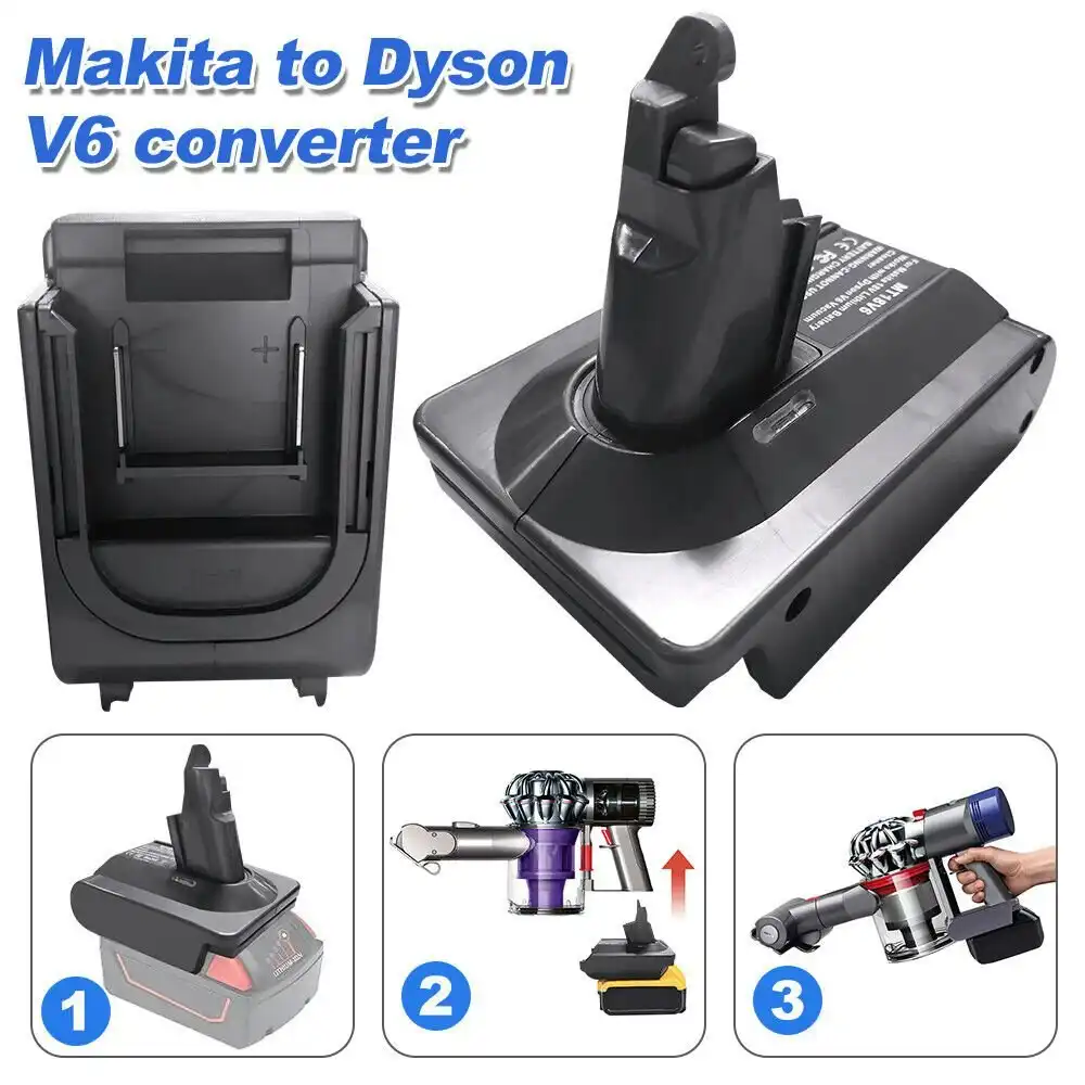 18V Makita Battery Converter For V6 Dyson Vacuum Cleaner