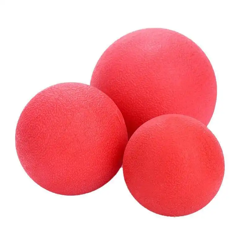 2Pcs Solid Training Rubber Ball Pet Puppy Dog Chew Play Fetch Bite Toy