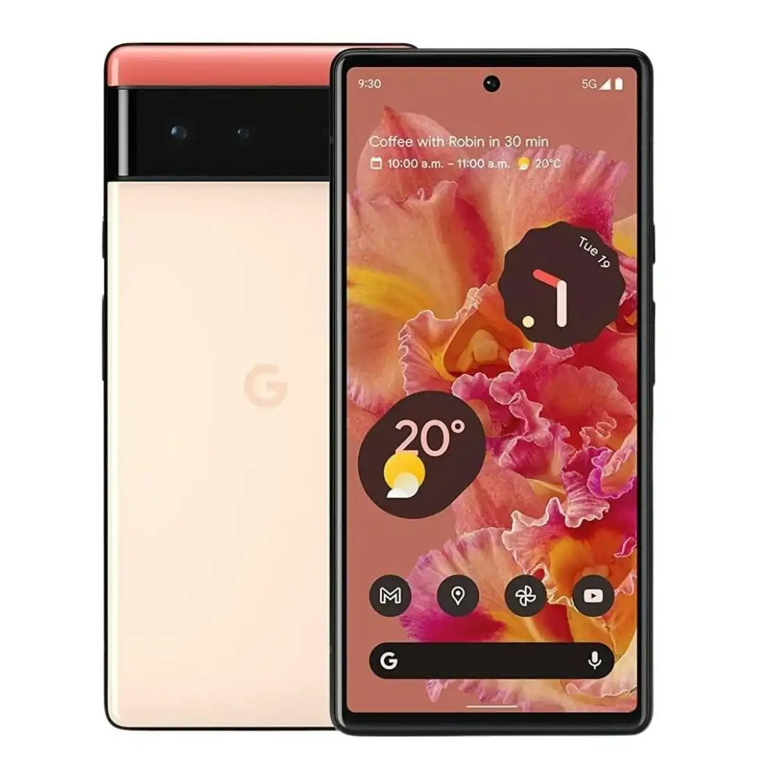 Google Pixel 6 5G 128GB Coral [CPO] - As New