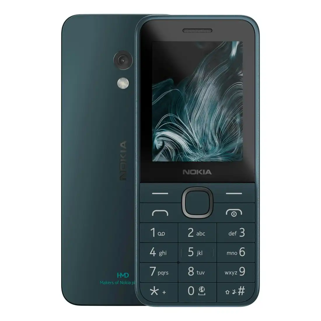 Nokia 225 4G (Dual Sim, Keypad, 2024) - Dark Blue