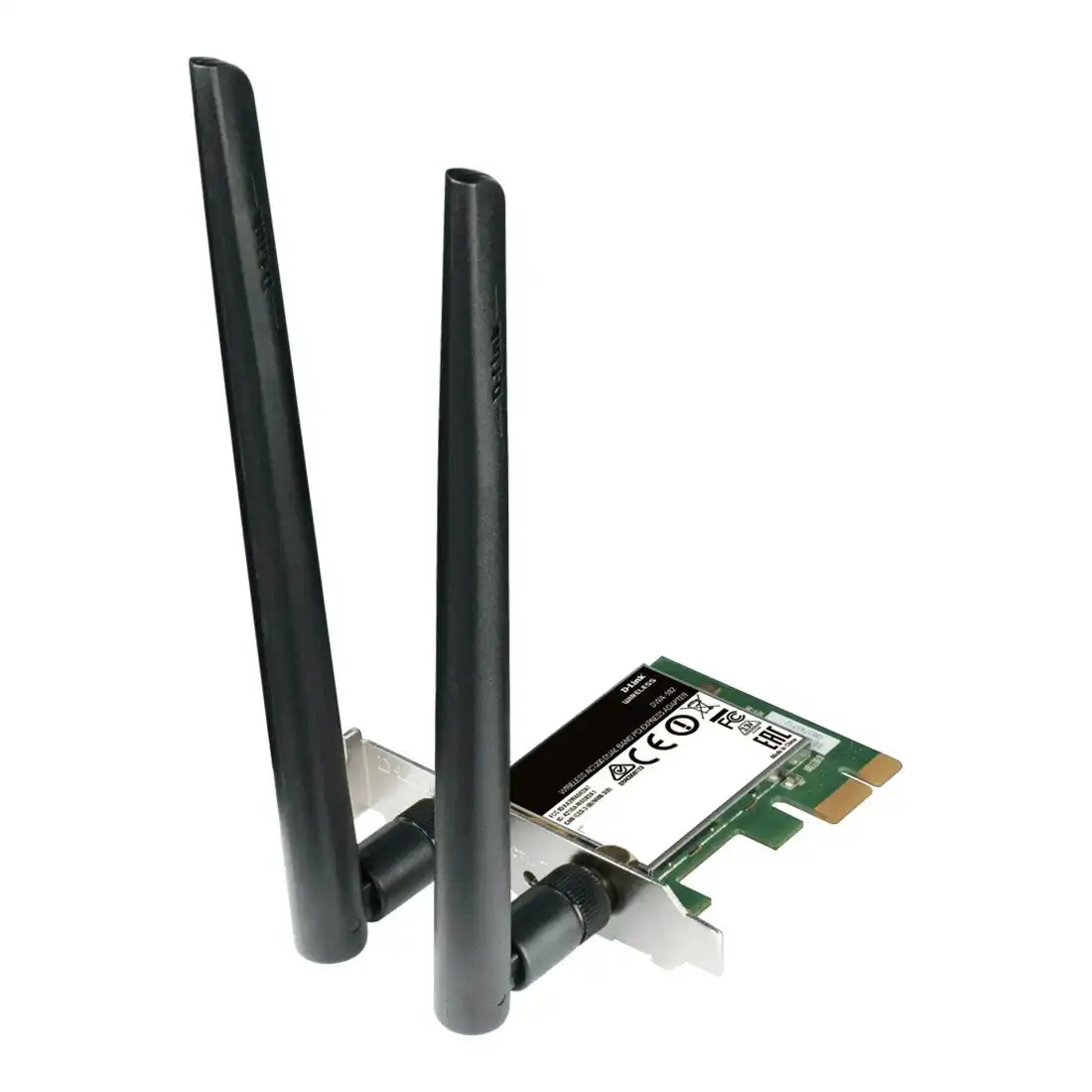 D-Link DWA-582 Wireless AC1200 Dual Band PCIe Desktop Adapter