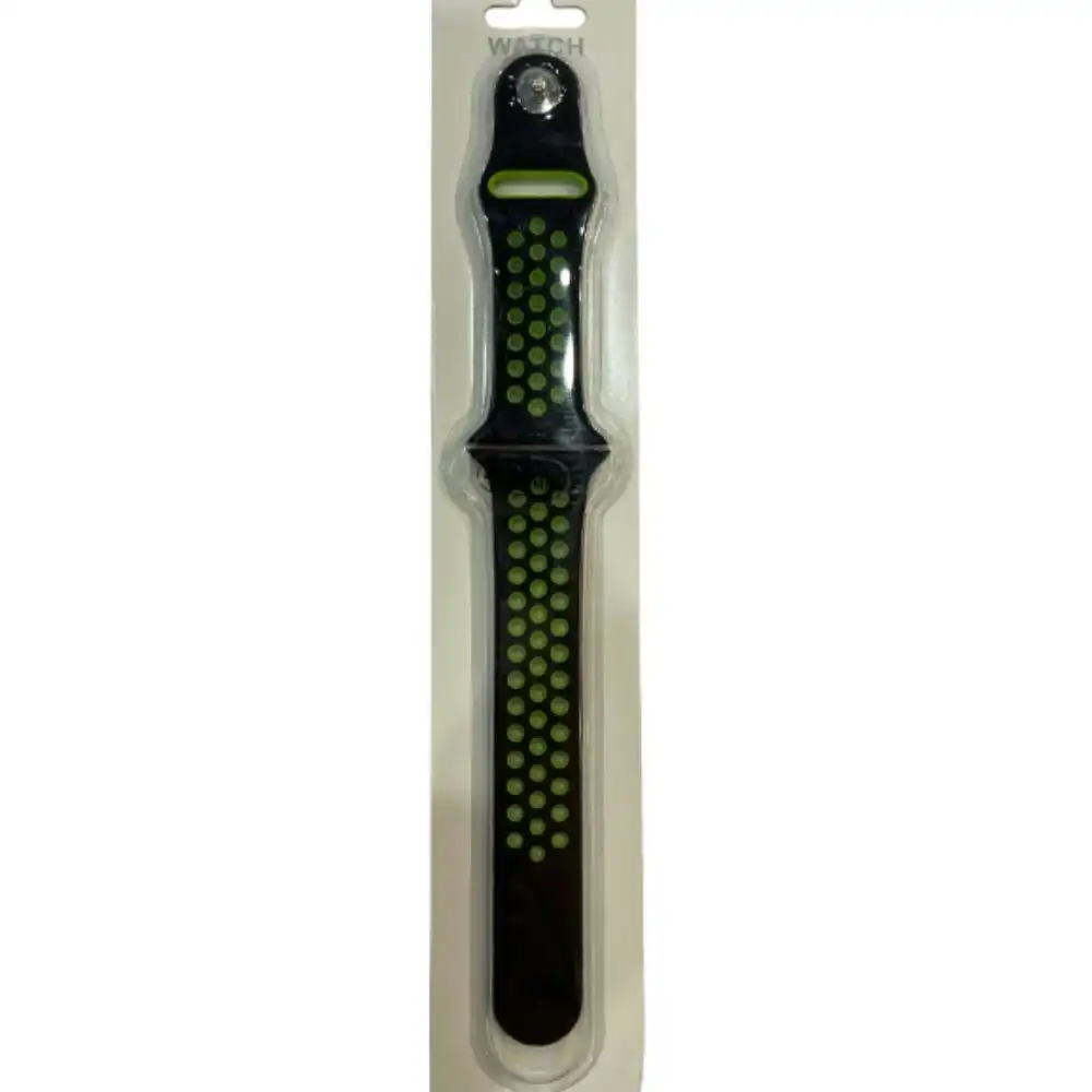 iWATCH Bands 42-44MM - Black/Green