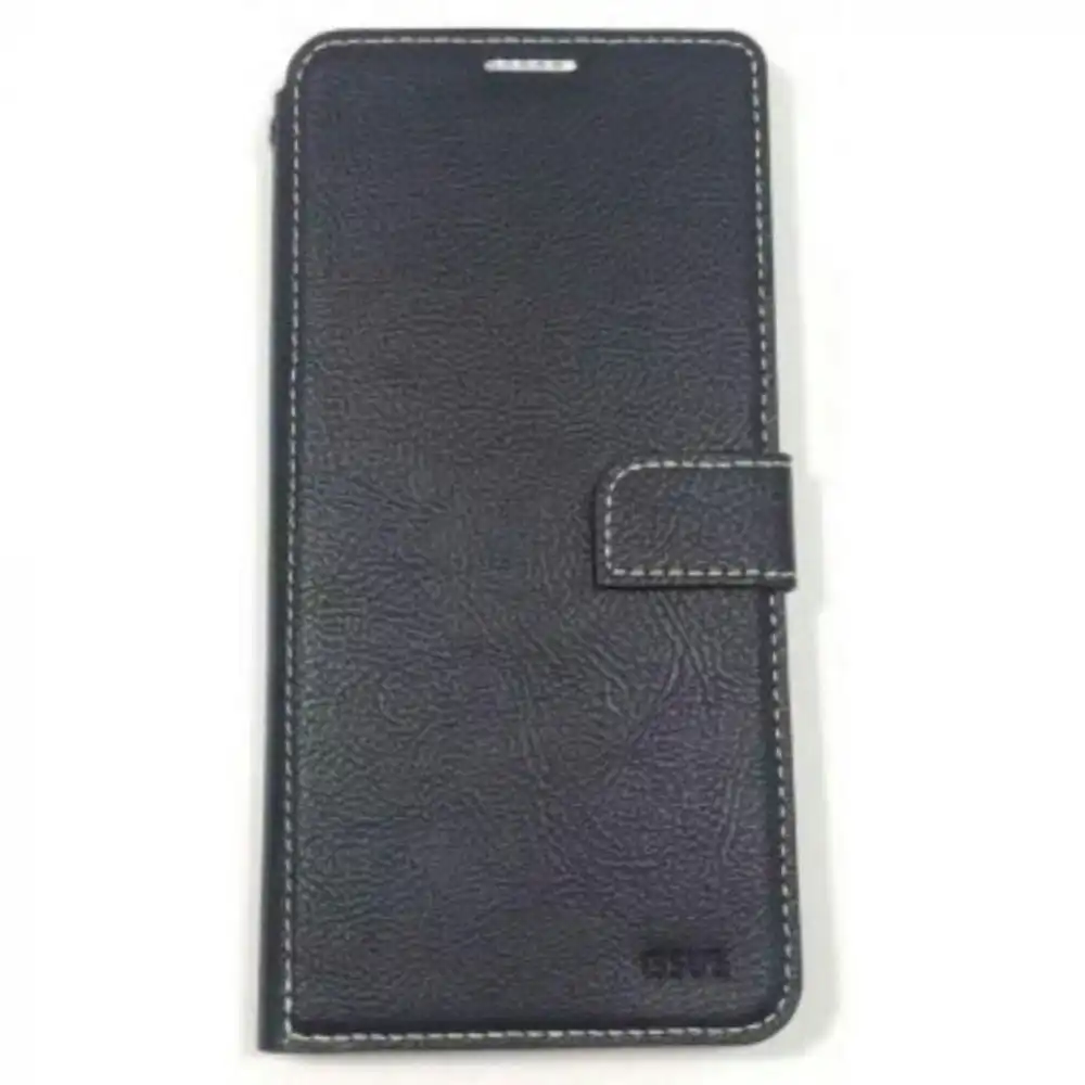 Issue Diary Case with Card Slot for Galaxy A10S - Black