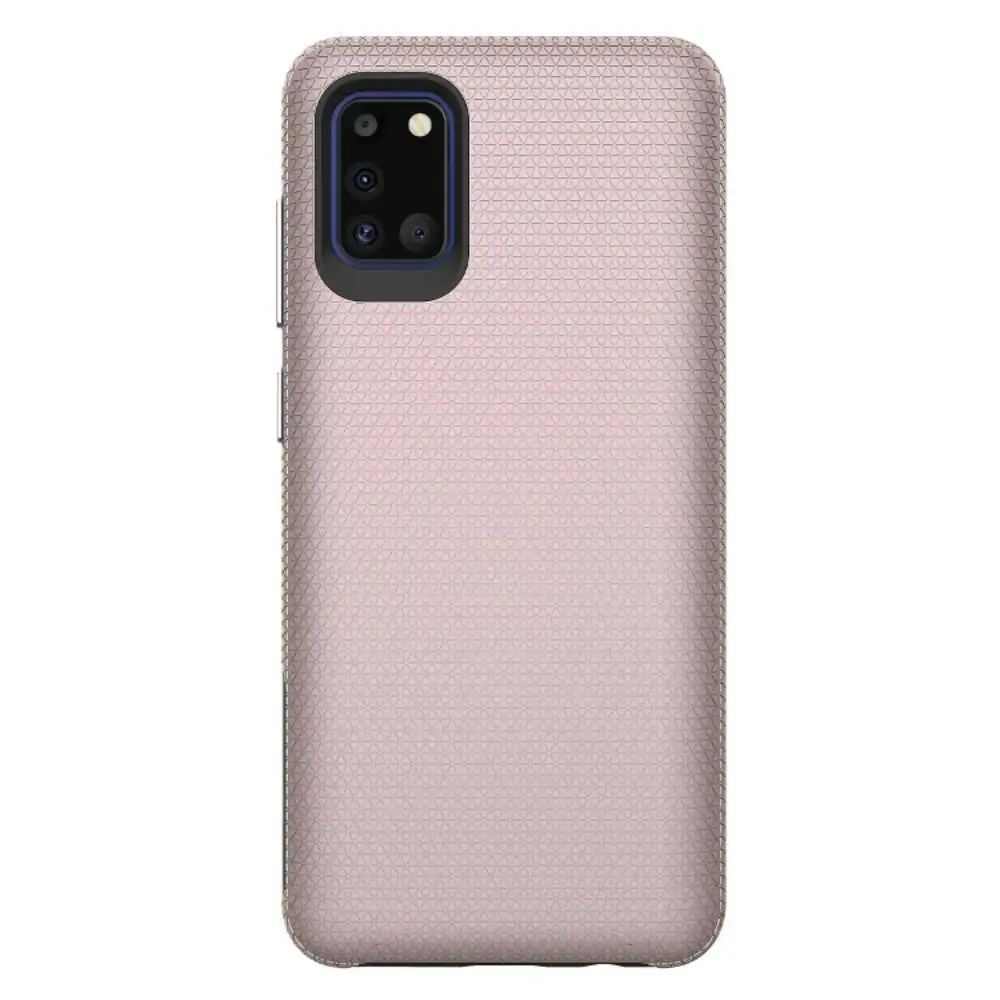 Triangle Tough Case For Galaxy A13 6.5" - Rose Gold