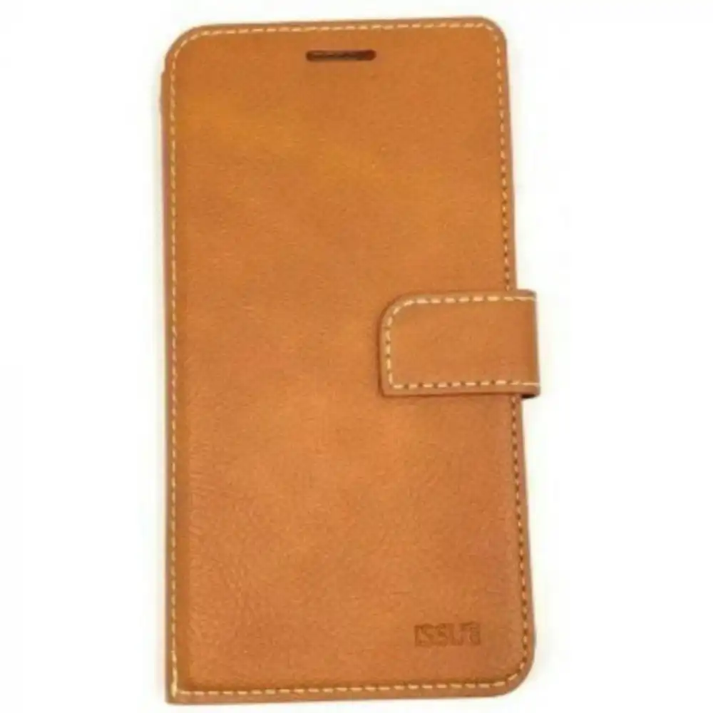 Issue Diary Case with Card Slot for Galaxy A23 4G - Brown