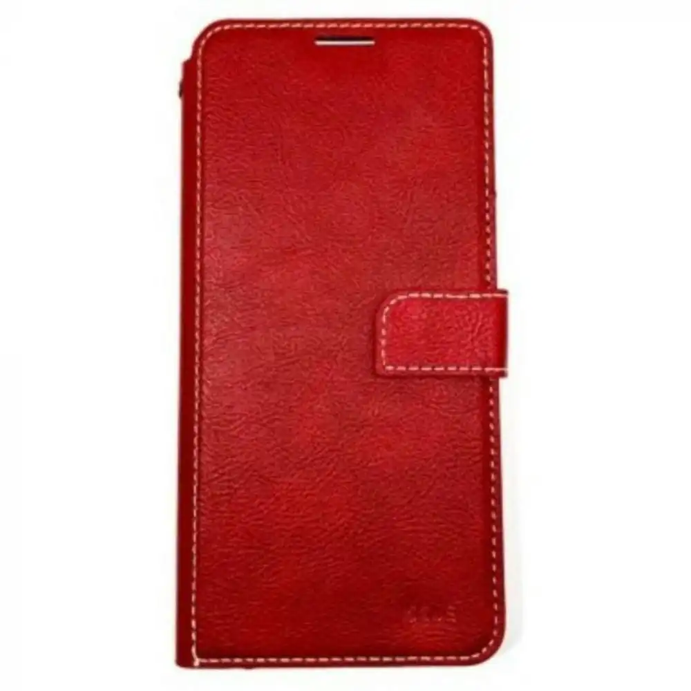 Issue Diary Case with Card Slot For Galaxy A32 - Red