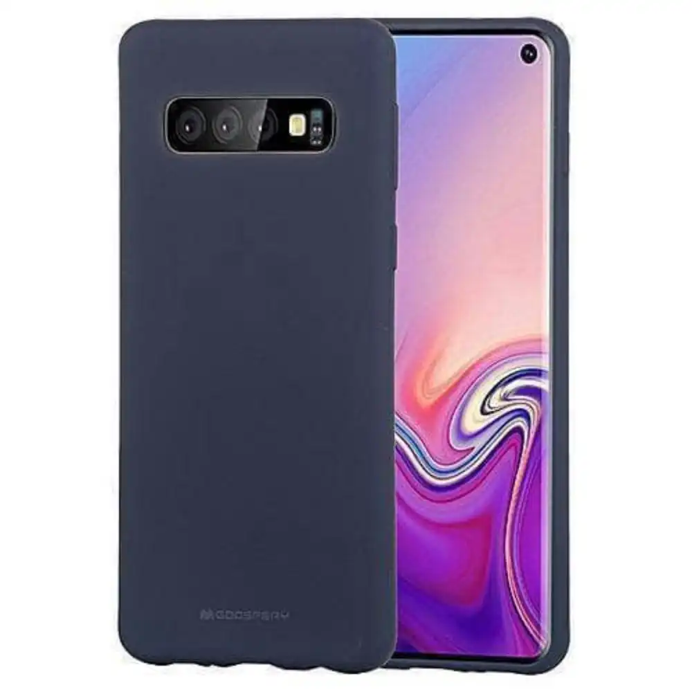 Mercury Soft Feel TPU Case for Galaxy S10+ 6.4" - Navy