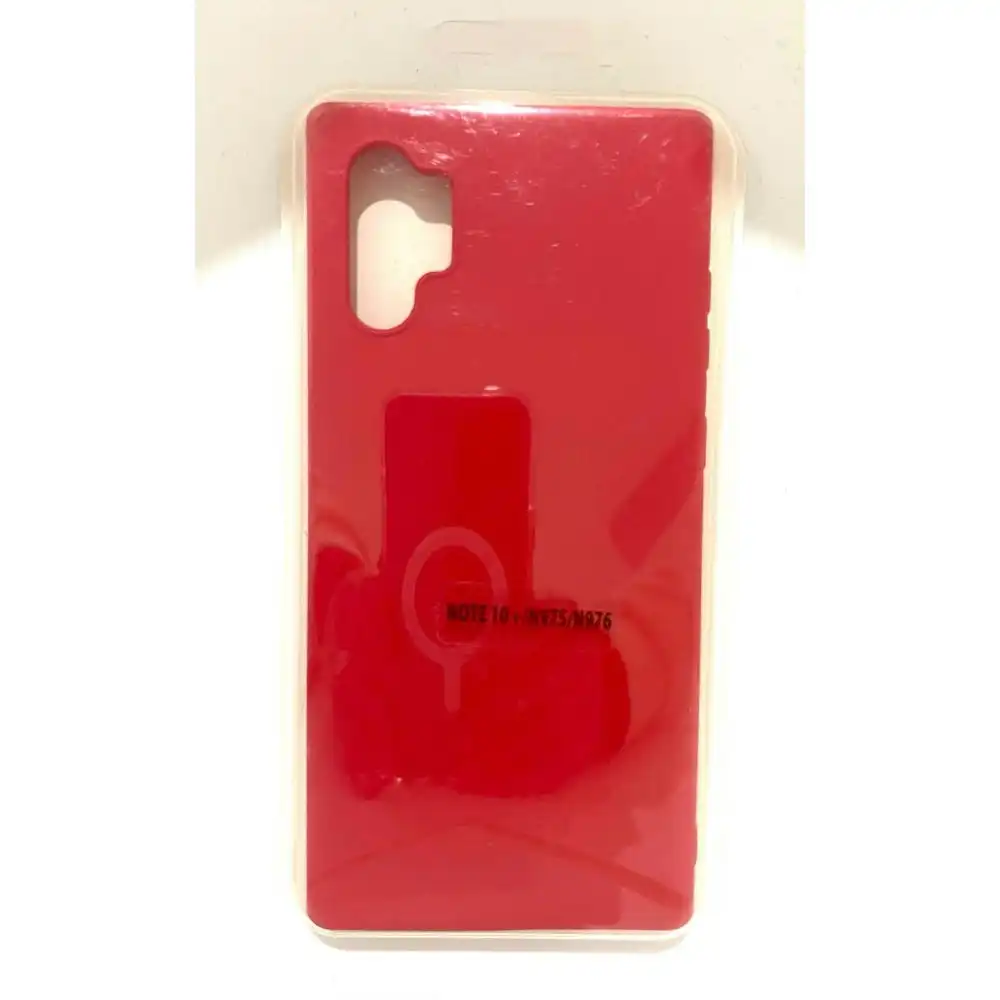 Hana TPU Jelly Case For Galaxy Note 10 Pro 6.67"- Red